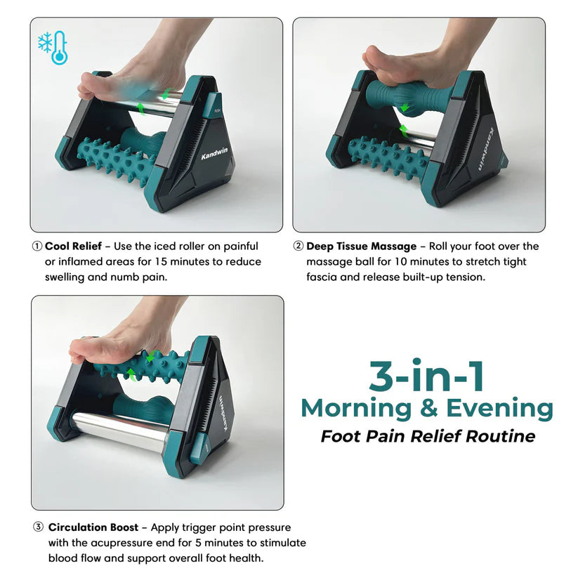 StepStrong 3 in 1 Icing Foot Massager